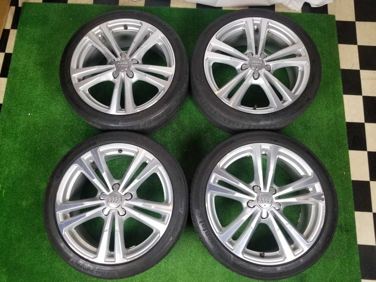 Audi純正 アルミホイール タイヤ 4本セット 18インチ 7.5J PCD112 5穴