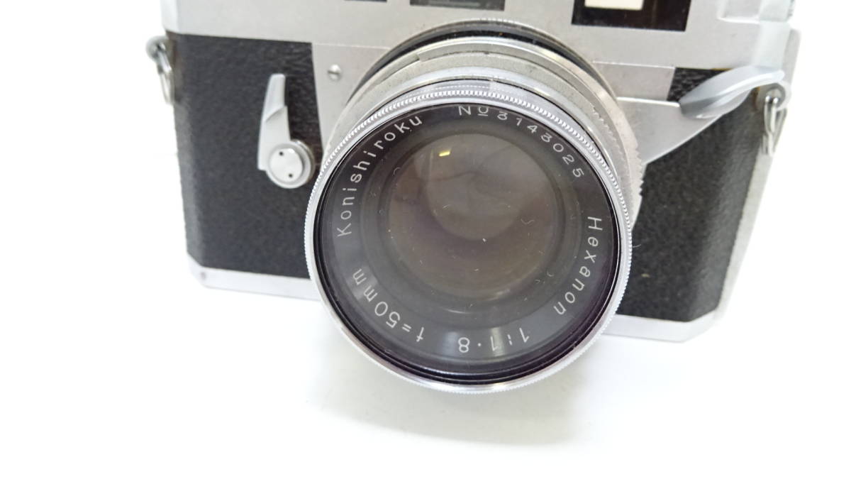 Konica ⅢA ☆ コニカ レンジファインダー 1:1.8 f=50㎜ ☆06120-A