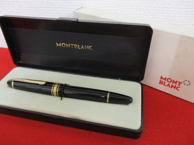 7169】☆MONTBLANC モンブラン☆万年筆・ペン先18金(750刻印) / 4810