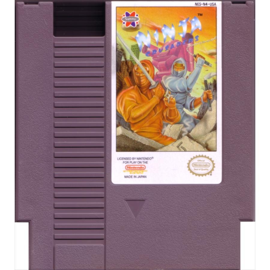 [北米版NES]Ninja Crusaders[ROMのみ](中古) 忍者クルセイダーズ 龍牙