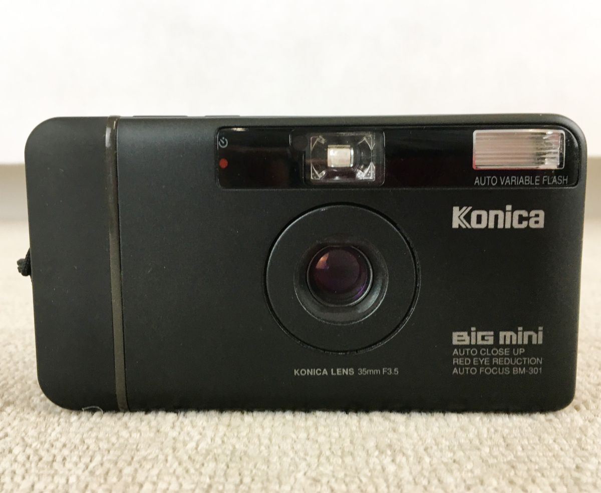 ビッグミニ Konica mini コニカ BiG BM-301 35mm F3.5 フィルムカメラ 