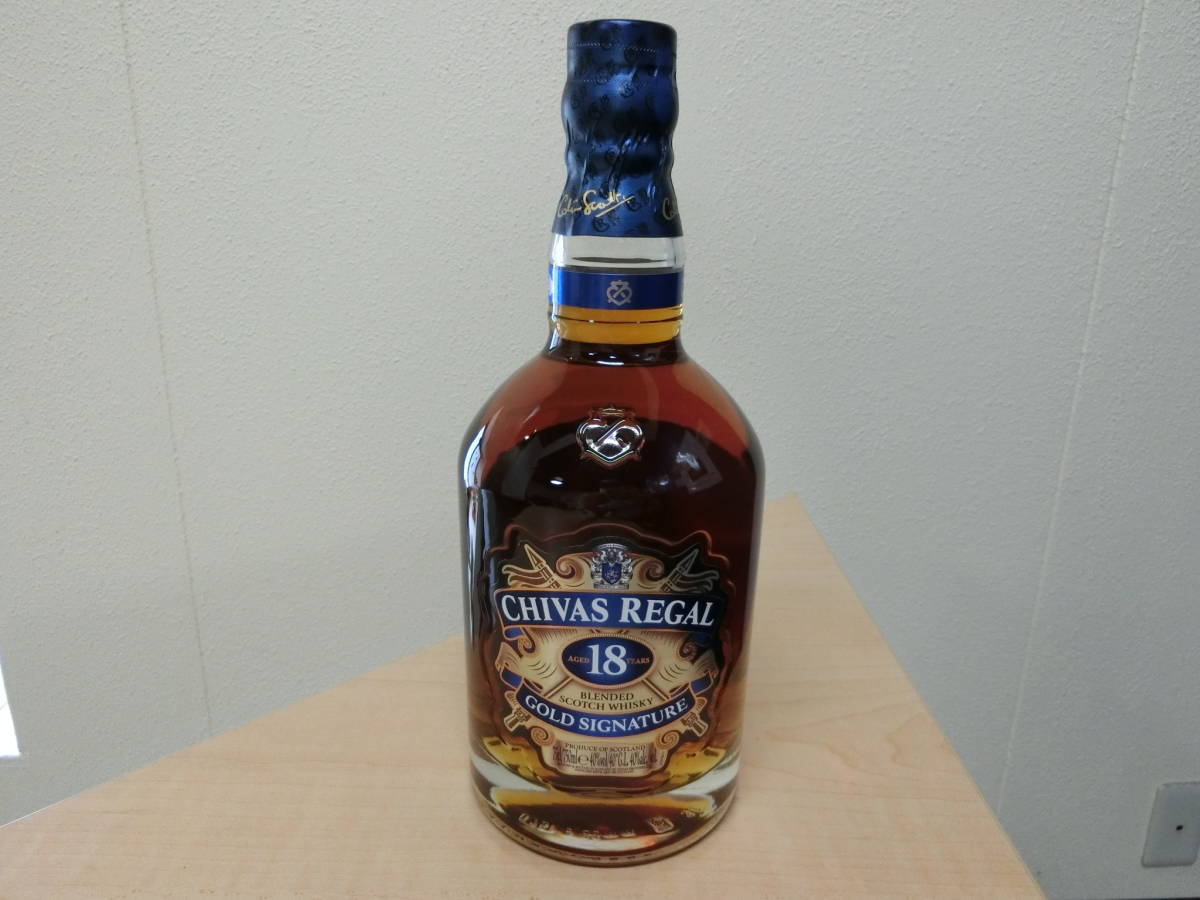 ☆CHIVAS REGAL・シーバスリーガル18年・スコッチウイスキー 750ml・未開栓☆