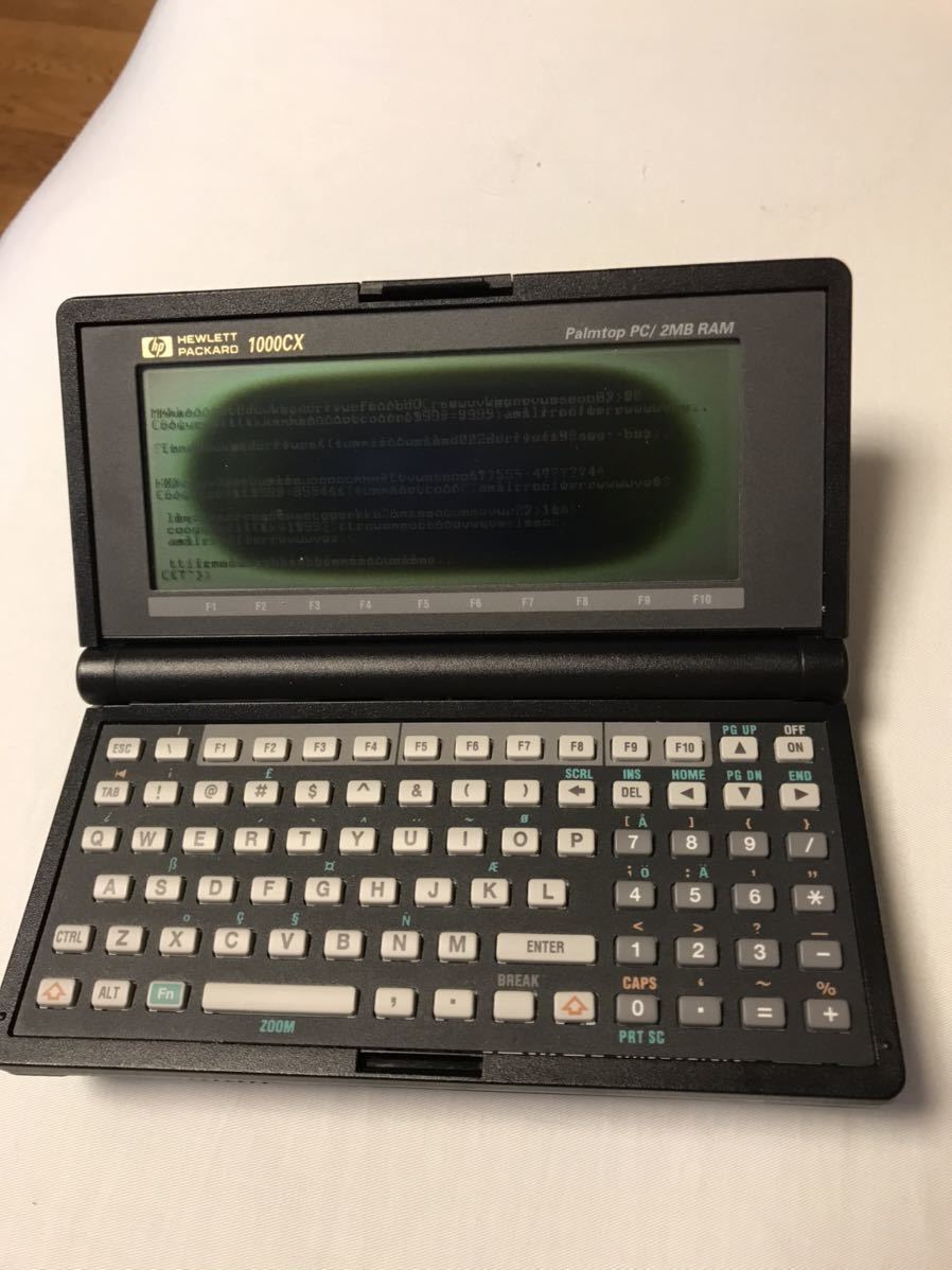 PC Palmtop HP - Top : Handheld DOS RAM The to UNTESTED🔥 Color
