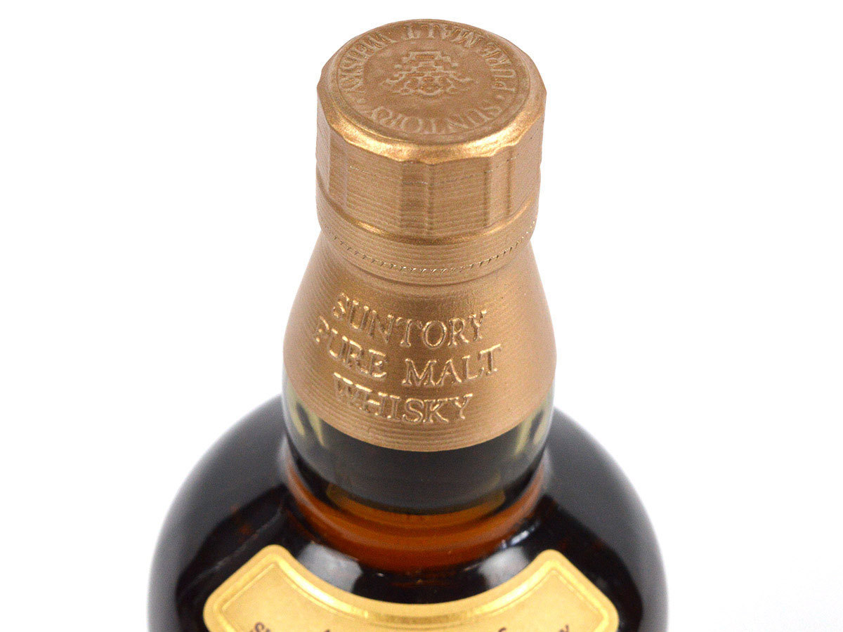 サントリーピュアモルトウイスキー 84098古酒◇未開栓/ SUNTORY サントリー/ 山崎12年/ PURE MALT WHISKY