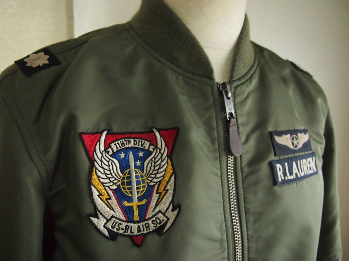 新品タグ付 POLO ポロ ラルフローレン MA-1 BOMBER JACKET 正規品 S 