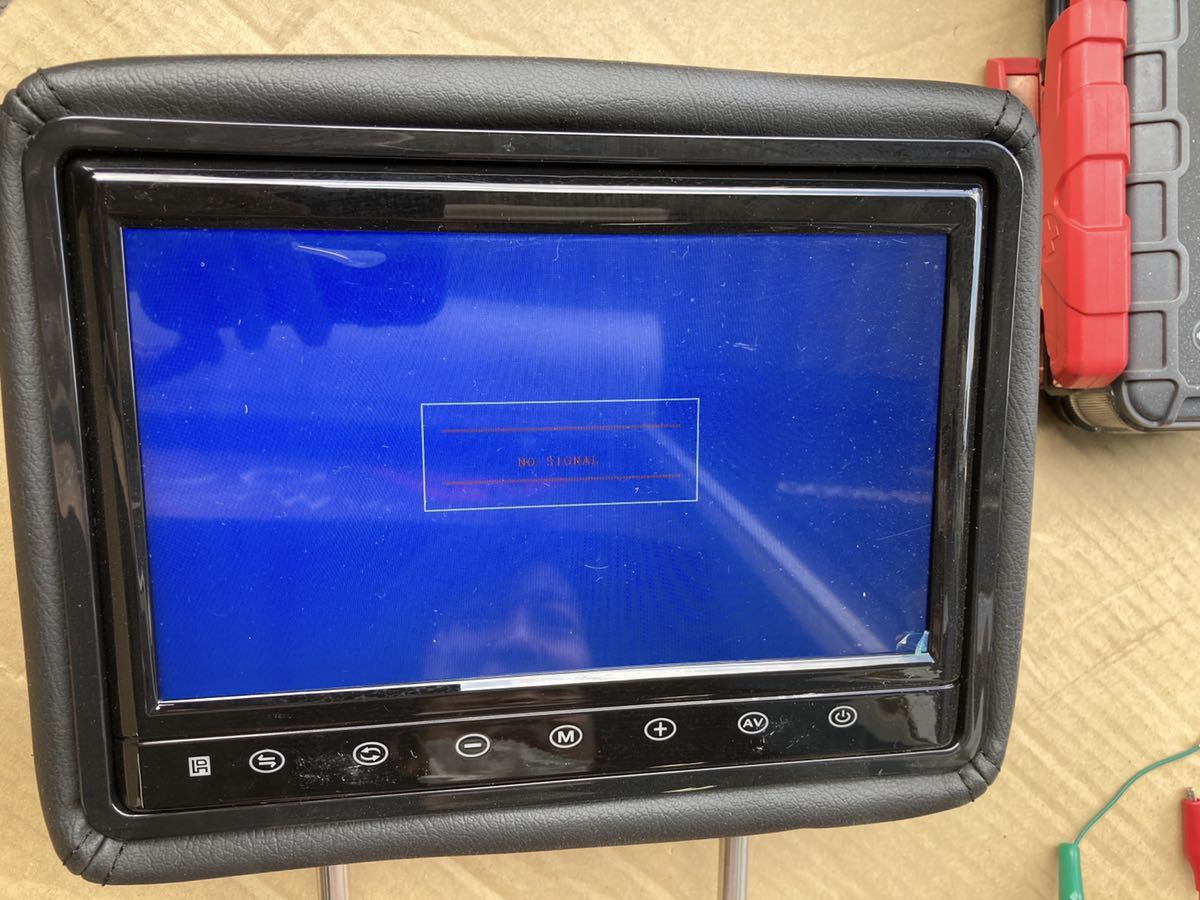 汎用10インチワイドヘッドレストモニター　2個セット ヘッドレストモニター 10インチ 10.1インチ dvd NAVISKAUTO 10.1
