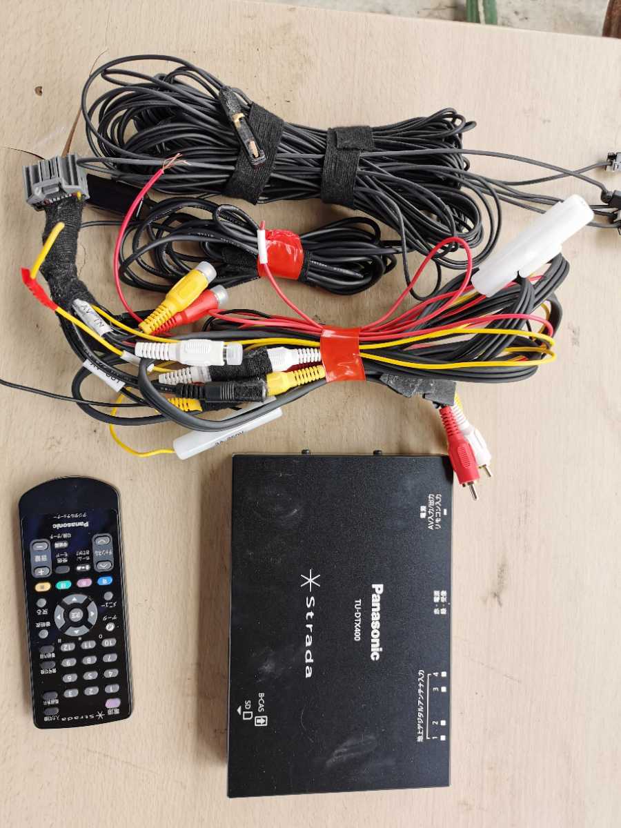 フルセグ4X4地デジチューナーパナソニック製TU-DTX400型Ver,UP済品 Panasonic 地デジチューナー フルセグ TU-DTX400 完動品 パナソニック