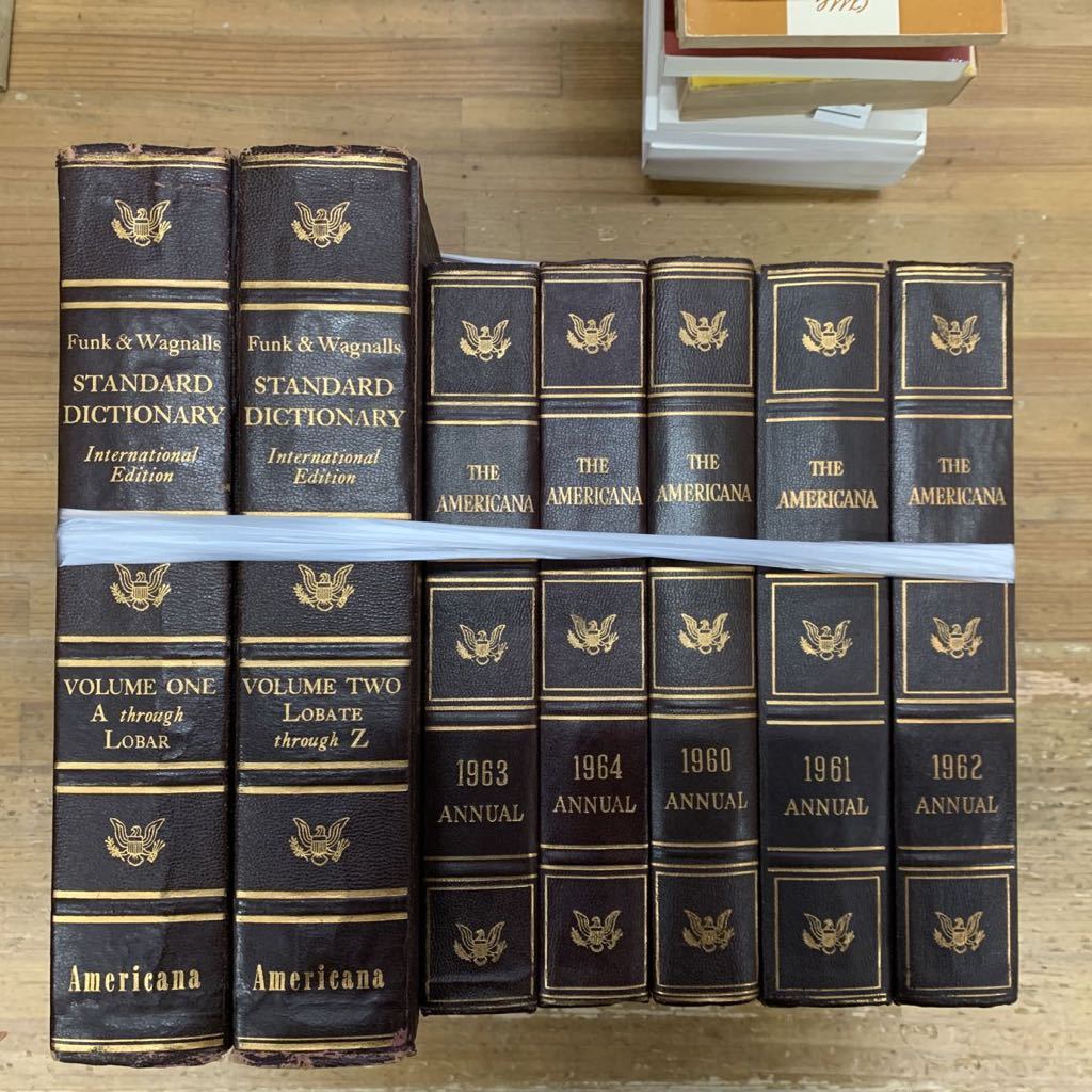 洋書 Book Antique アンティークブック 古本 6冊セット : ディスプレイ