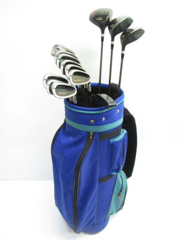  激安 メンズ ゴルフクラブセット R RIVER COURSE キャディバッグ付き 初級 初心者 入門 95(セット)｜売買されたオークション情報、yahooの商品情報をアーカイブ公開 - オークファン 男性右きき用