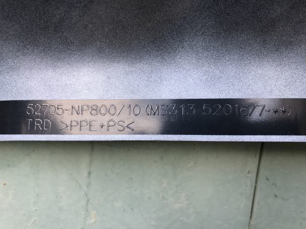 【個人宅不可】12Z020 TRD シエンタ NSP170G 前期 リアスポイラー_7