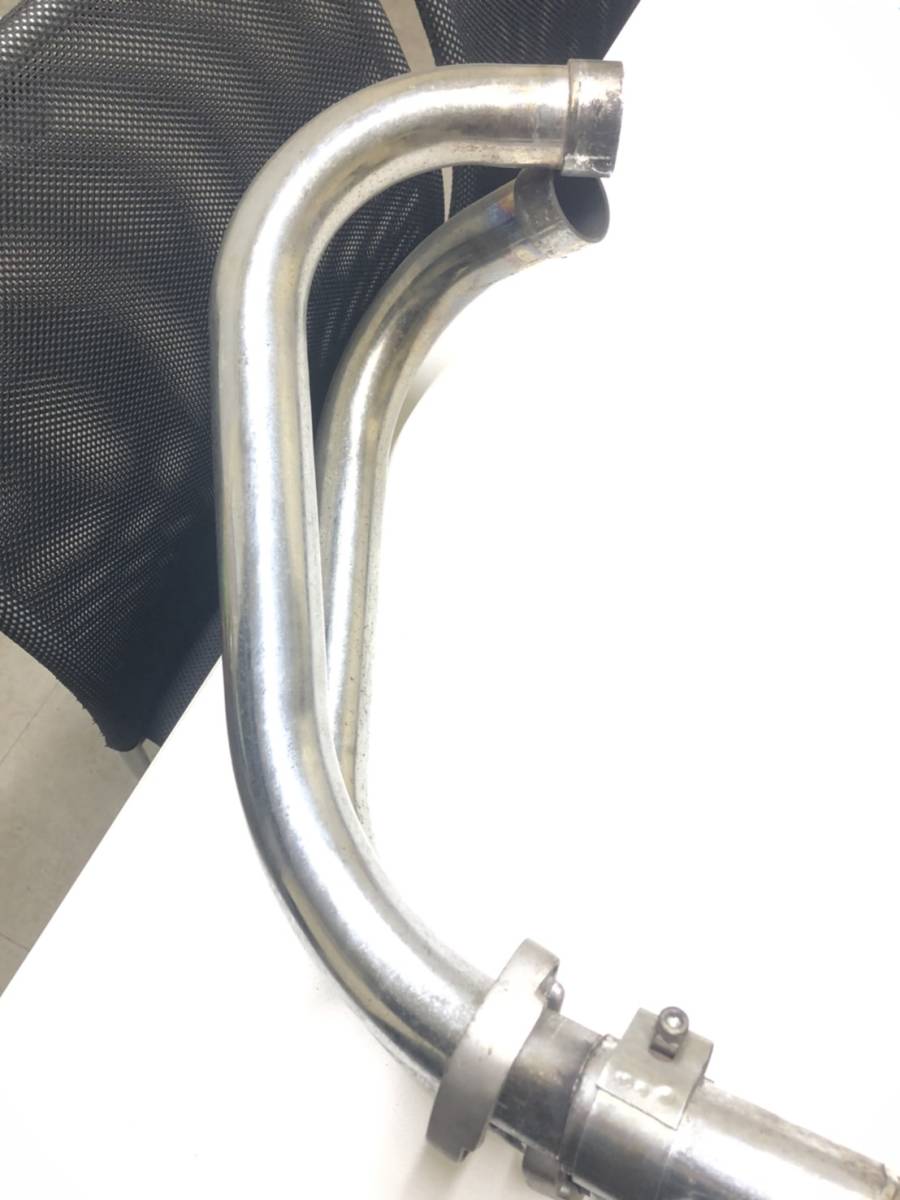 SUZUKI GS400 マービングマフラーメッキ美品 送料込み!! SUZUKI GS400 メッキマフラー マービングタイプ？ 【公式通販】