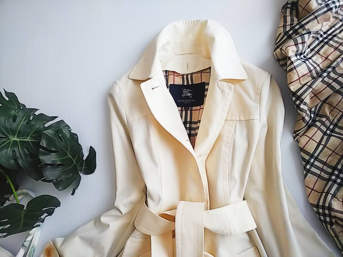 美品 バーバリー BURBERRY LONDON*。 ノバチェック裏地ライナー付き