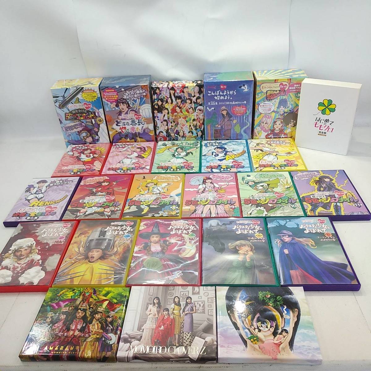 6-458] ももいろクローバーZ ももクロ ももクロChan Blu-ray/CD まとめ
