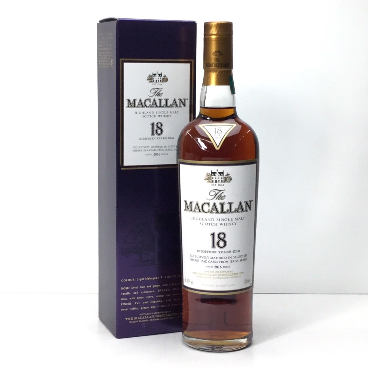 酒 【新品/未開栓】ザ マッカラン 18年 700ml
