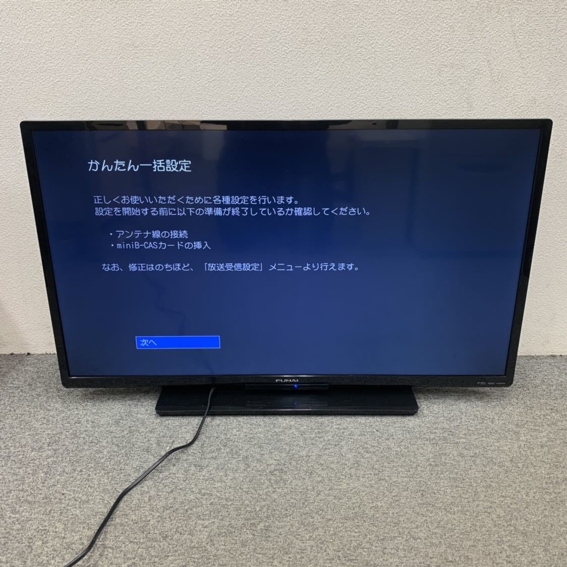 2018年製 FUNAI FL-40H1010 液晶テレビ 40 インチ フナイ 中古品 FUNAI