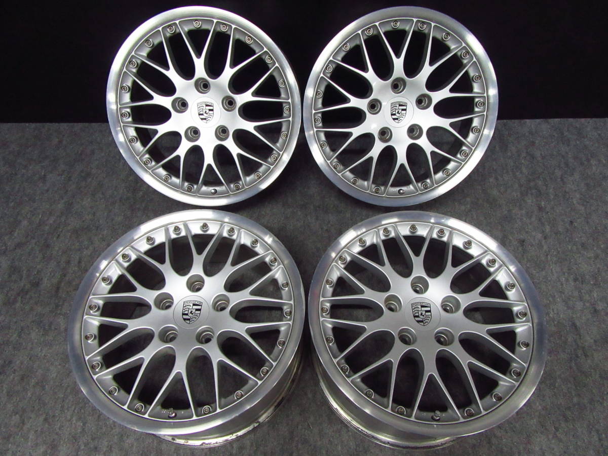 Porsche ポルシェ 純正 スポーツクラシックⅡ BBS 製 18インチ 超稀少 ポルシェ 純正 スポーツクラシックⅡ BBS 製 18インチ 良品 993