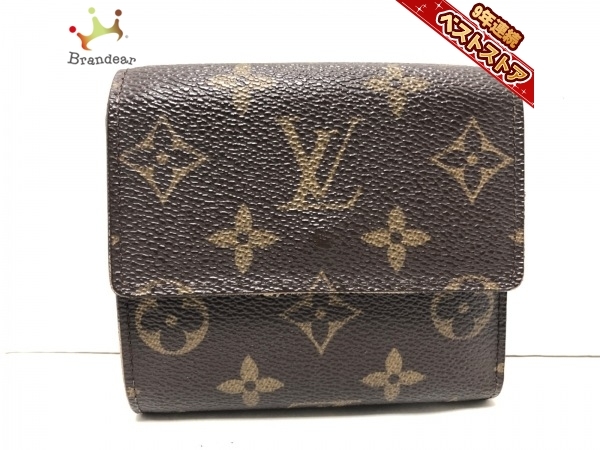 ルイヴィトン LOUIS VUITTON Wホック財布 M61652 ポルト モネ・ビエ