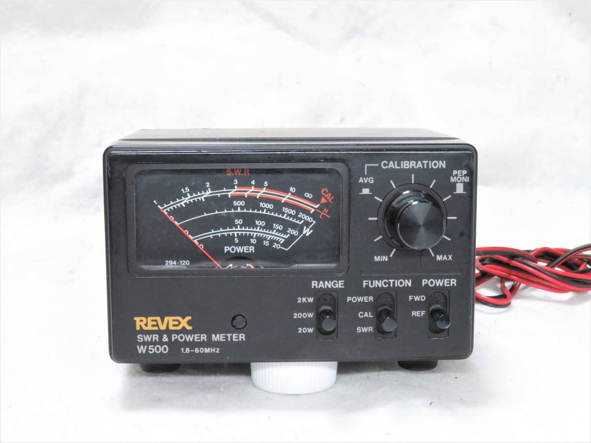 REVEX W500 Meter Watt 2KW SWR to 1.8MHz Power Radio, Way for