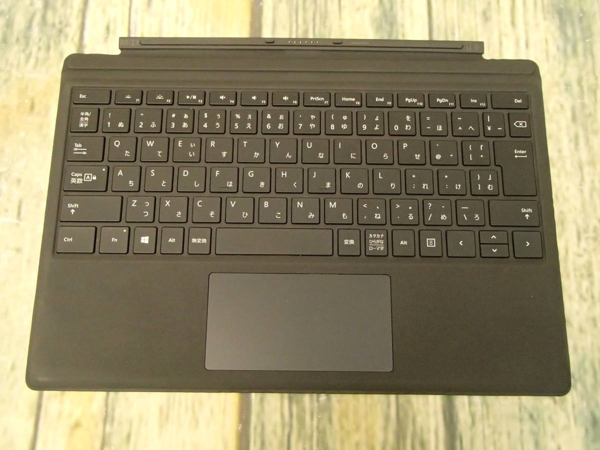 ○Microsoft Surface Pro4 純正 タイプカバー キーボード バックライト