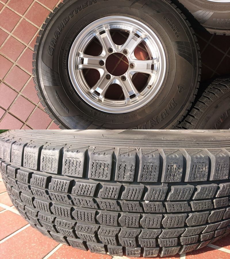 225/80R15 スペースギアハイエースキラータイヤホイールセット