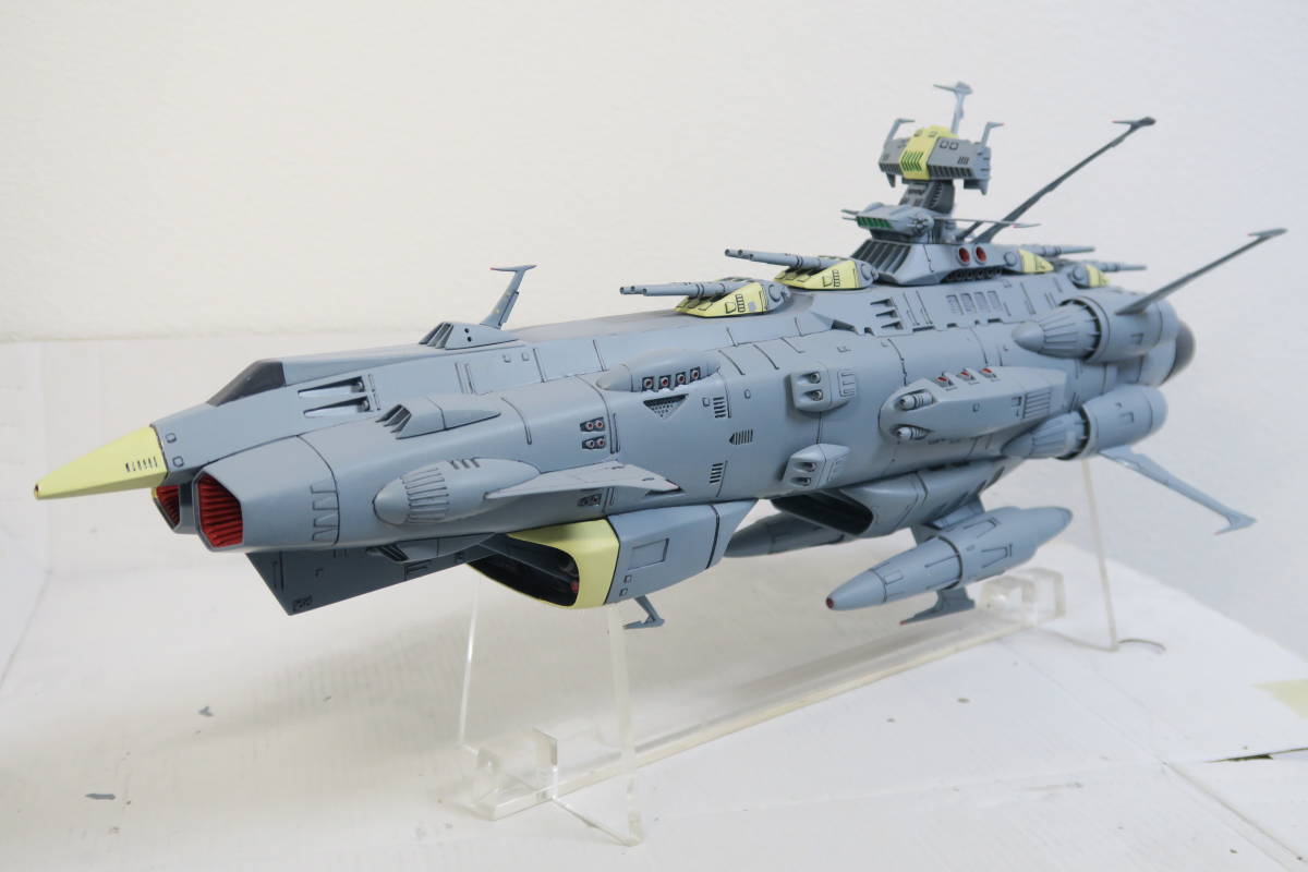 宇宙戦艦ヤマト2 DO楽DO 1/500 アンドロメダ ガレージキット完成品