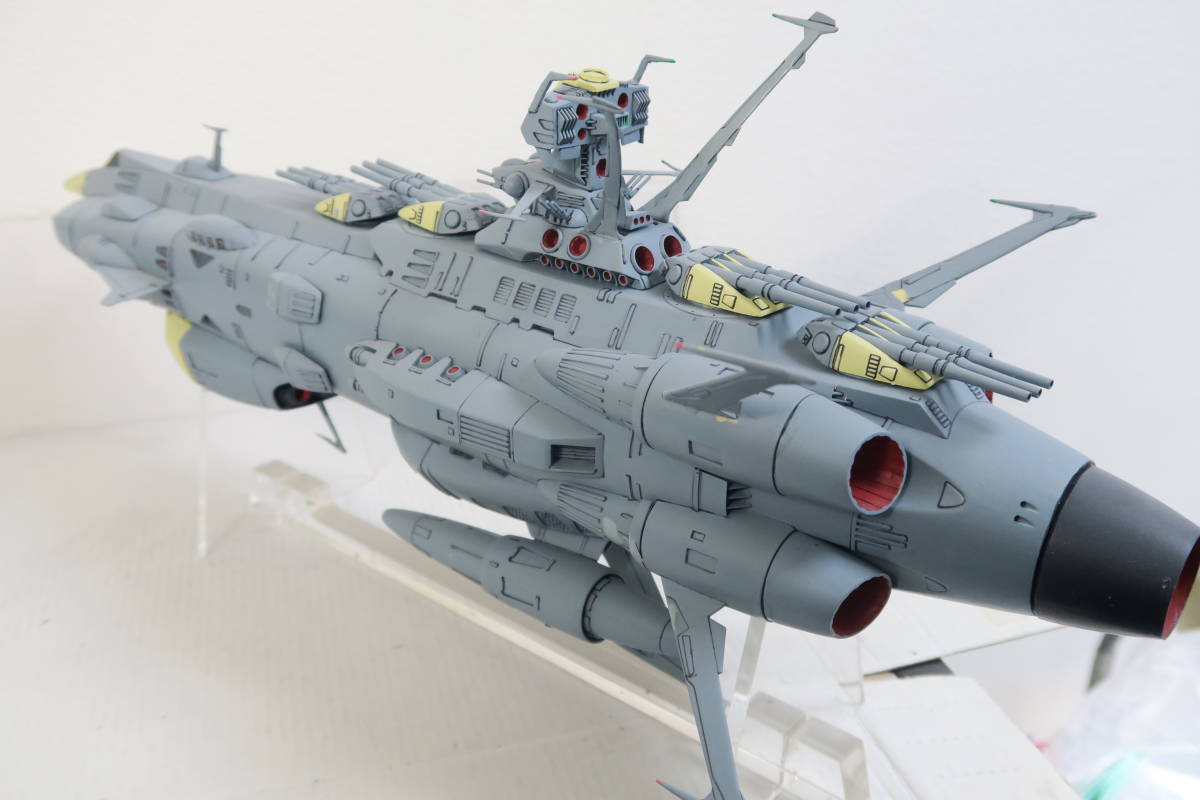 宇宙戦艦ヤマト2 DO楽DO 1/500 アンドロメダ ガレージキット完成品