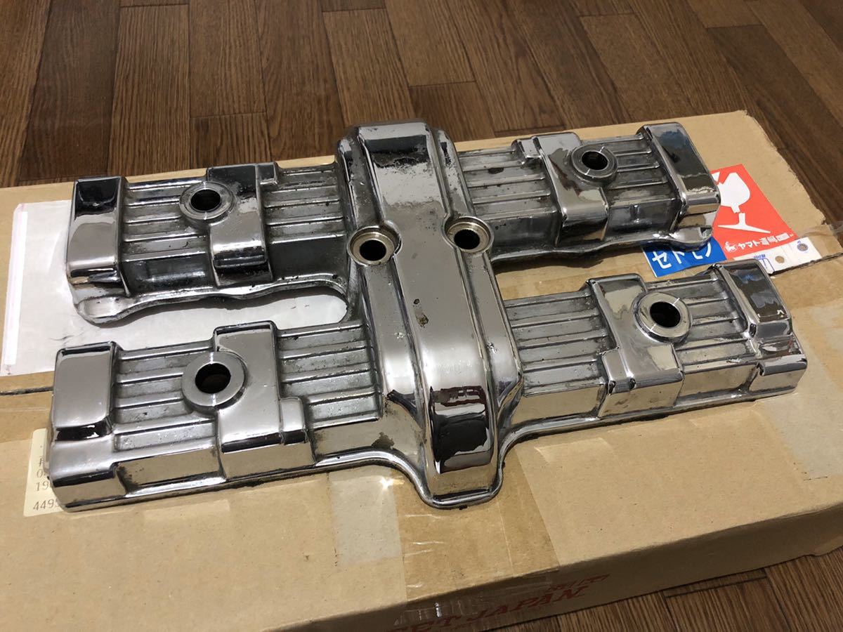 CBX400F ヘッドカバー メッキ 純正 CBR400Fエンジンヘッドカバー