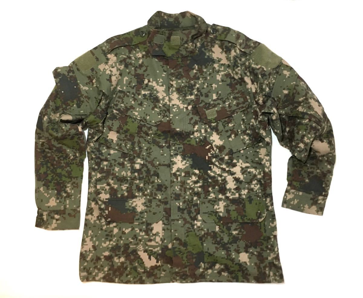  韓国軍 陸軍 新型 デジタル 迷彩 カモフラ フィールドジャケット 野戦 ミリタリー M65 サバゲー 米軍 Lサイズ(戦闘服)｜売買されたオークション情報、yahooの商品情報をアーカイブ公開 - オー 戦闘服