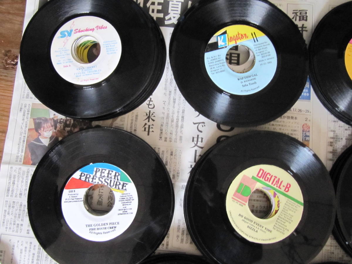 D【Reggae】レゲエ、ダンスホール、☆シングル盤100枚セット☆ +3