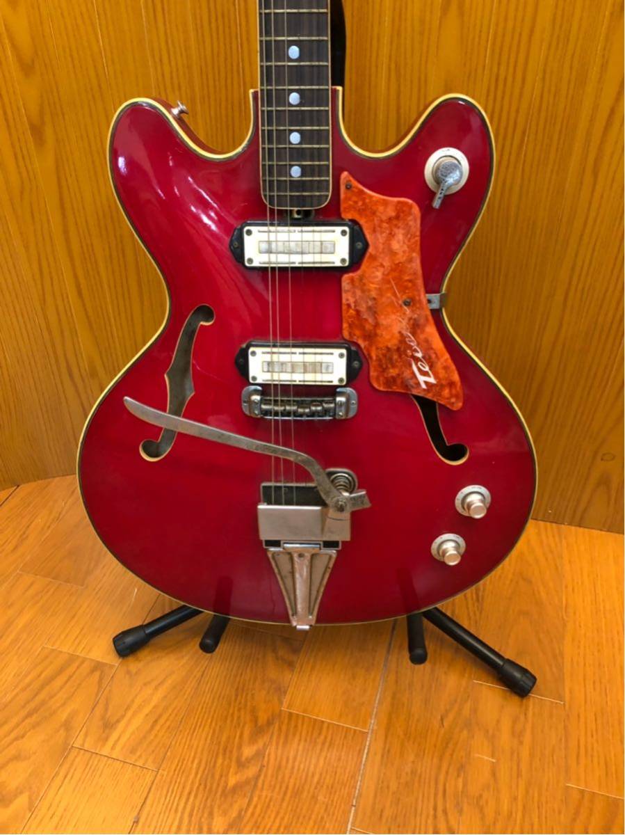 テスコ TEISCO ベガス40 Vegas40 セミアコ 国産ビザールギター 