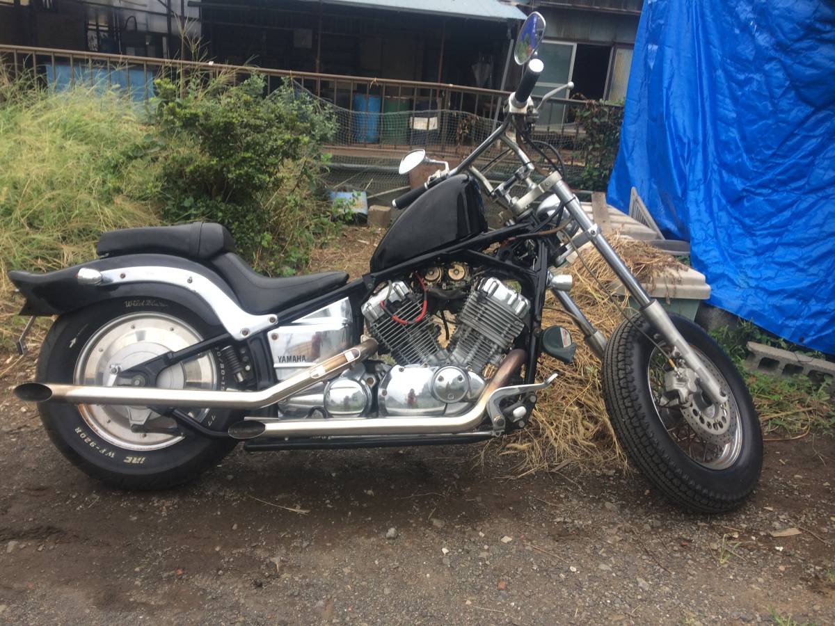 ドラッグスター400 4TRカスタム アメリカンバイク スティード 