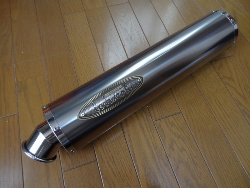 テックサーフtechserfu ZEEX SLIP-ON One_tail ZZR1400 ZX14 他付属品