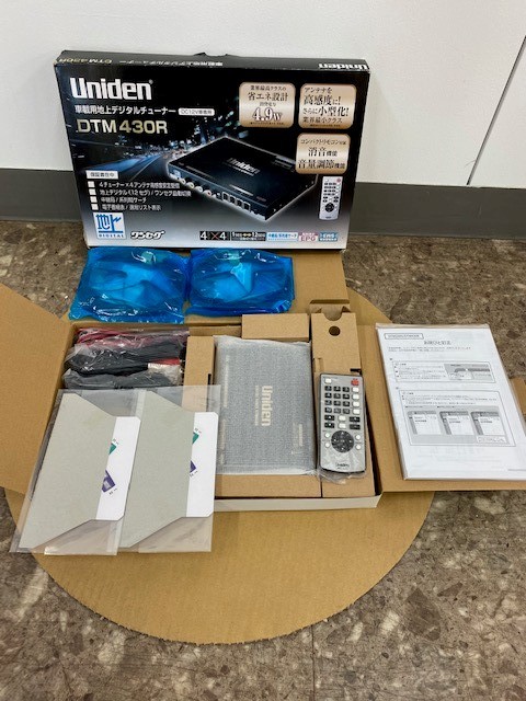 Uniden ユニデン 地デジ チューナー 4×4 フルセグ DTM430R 車載用