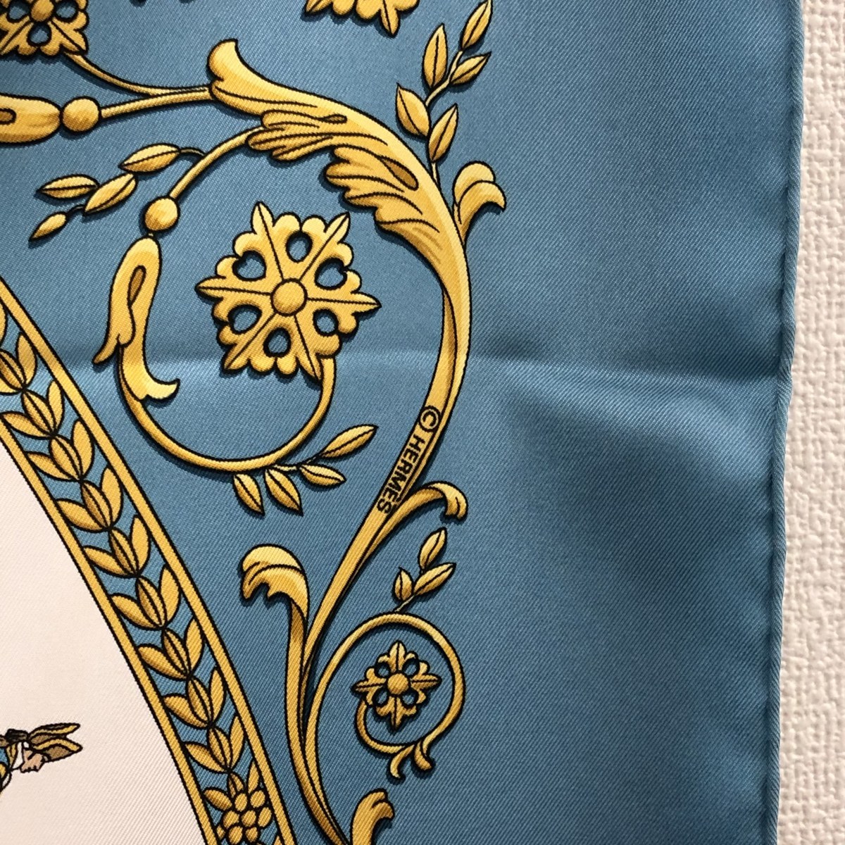 ◇エルメス HERMES◇カレ90 LA PROMENADE DE LONGCHAMPS ロンシャンへ