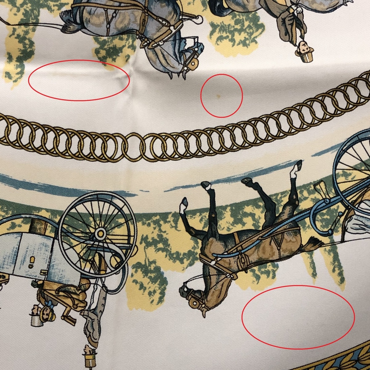 ◇エルメス HERMES◇カレ90 LA PROMENADE DE LONGCHAMPS ロンシャンへ