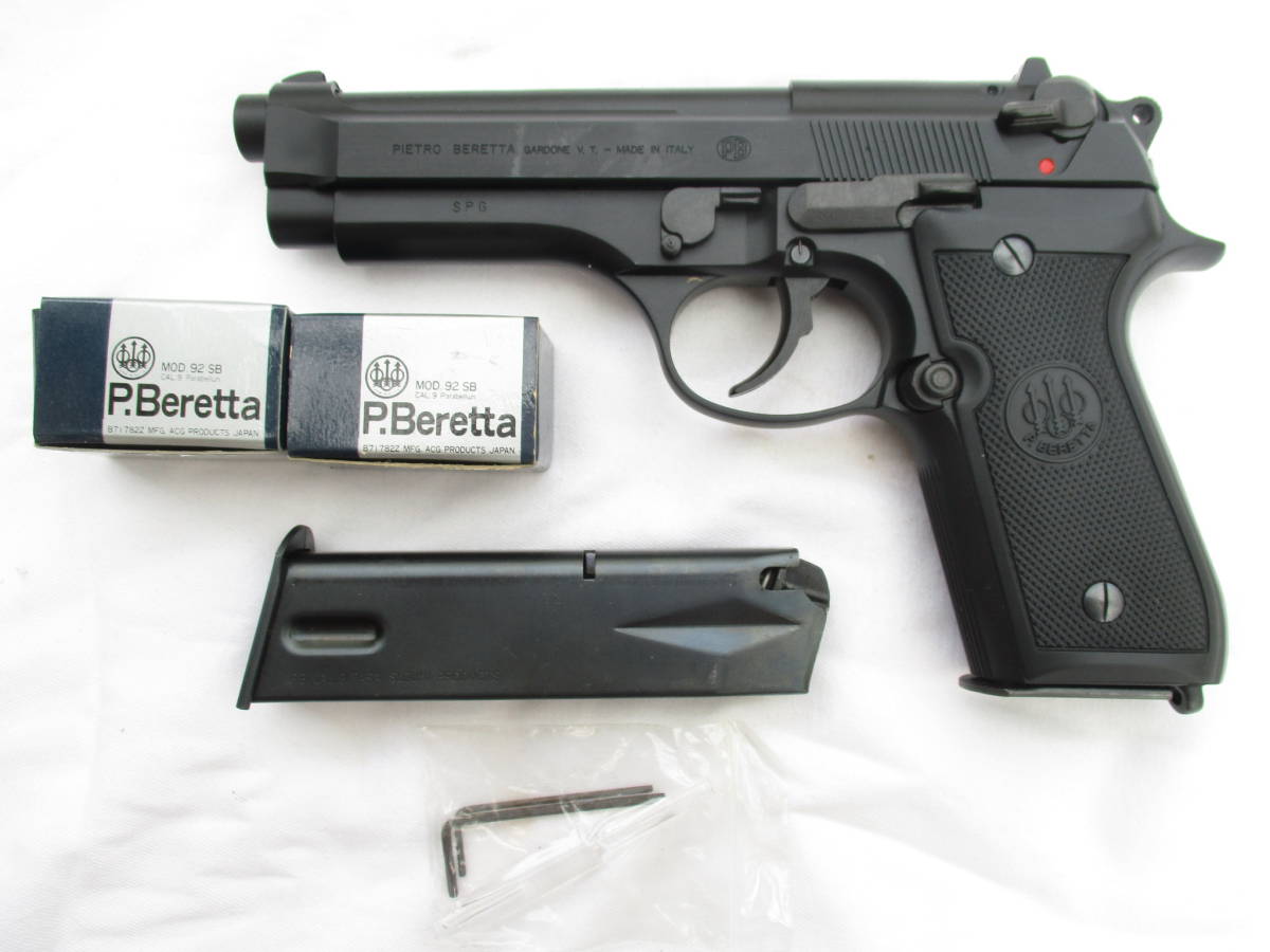 M92SB スズキ ベレッタ モデルガン | ACG 売り切れ特選中古品発火