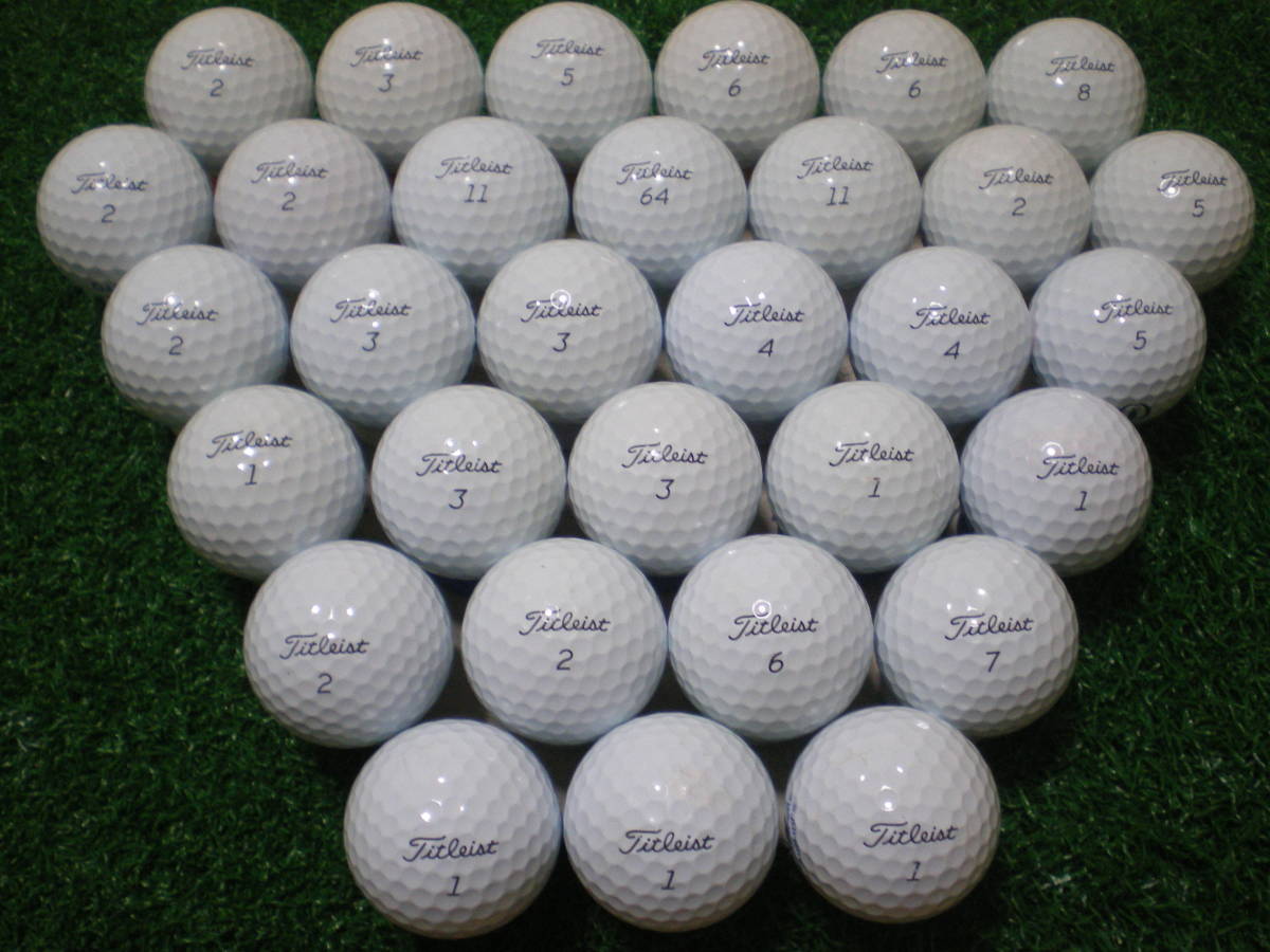  タイトリスト ProV1シリーズ他 31個 送料520円(30個～)｜売買されたオークション情報、yahooの商品情報をアーカイブ公開 - オークファン ボール