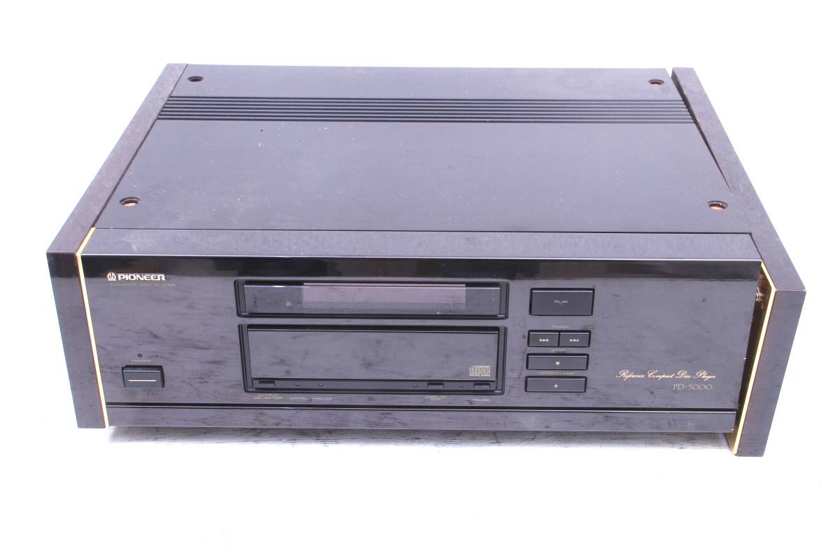 PD-5000 Pioneer パイオニア BBg043R 0 リファレンスモデル CDプレーヤー - PIONEER 1 Yahoo!オークション CDプレイヤー 高価買取・販売 リモコン付 「pioneer (オーディオ機器