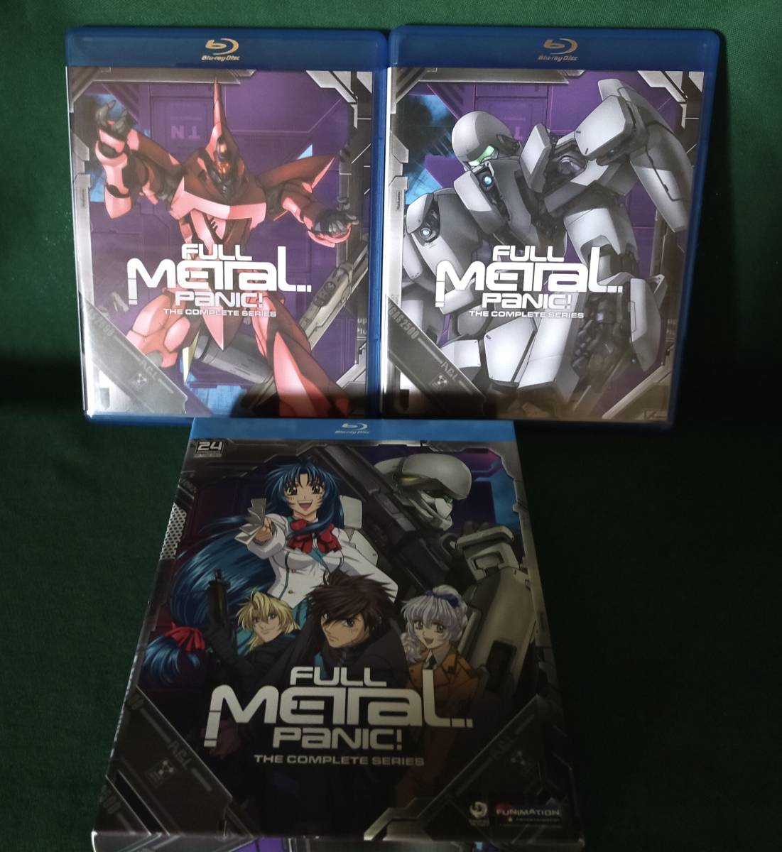 フルメタルパニック FULL METAL PANIC/シリーズ3部作/北米版/日本語