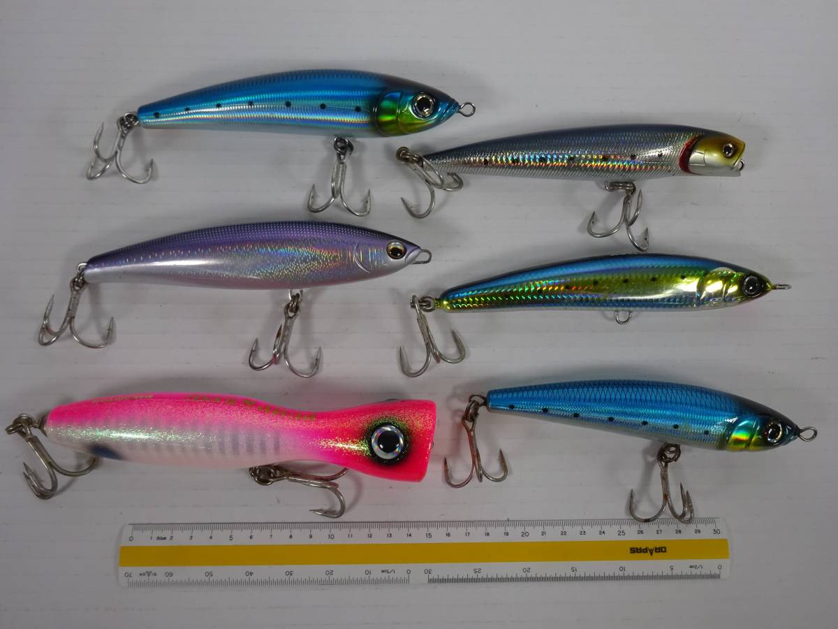 大得価，セール Б812 ソルト用 トップウォーターセット 詳細不明 品(トップウォーター)｜売買されたオークション情報、yahooの商品情報をアーカイブ公開 - オークファン 海水