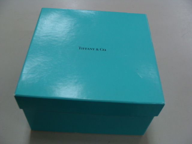 ティファニー☆リーフカットクリスタルボウル☆箱付♪TIFFANY