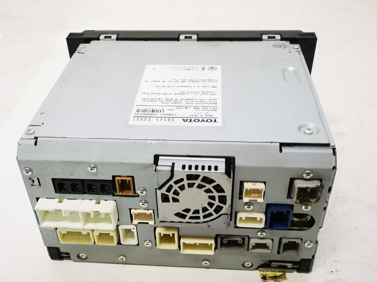 ○○動作確認済 トヨタ純正 NSZT-W62G フルセグ SDナビ ジャンク 11683