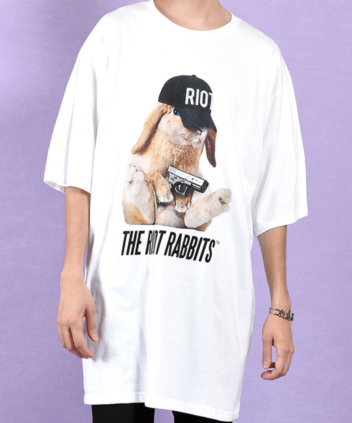 高品質，最新作 ＭＩＬＫＢＯＹミルクボーイ ＦＡＴBUNNYＴＥＥ Ｔシャツ サイズＬ(半袖Tシャツ)｜売買されたオークション情報、yahooの商品情報をアーカイブ公開 - オークファン 半袖Tシャツ