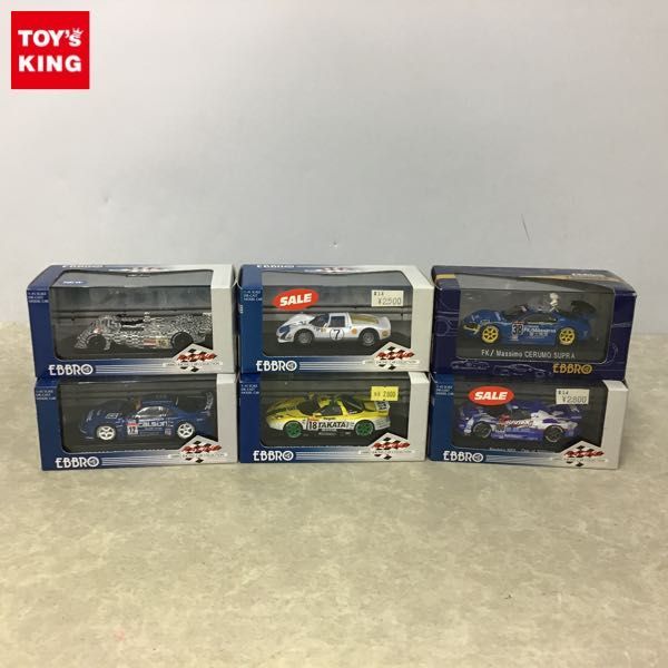 1円～ エブロ 1/43 ポルシェ906 1967 #7、JGTC 2003 カルソニック スカイライン 等 / ミニカー
