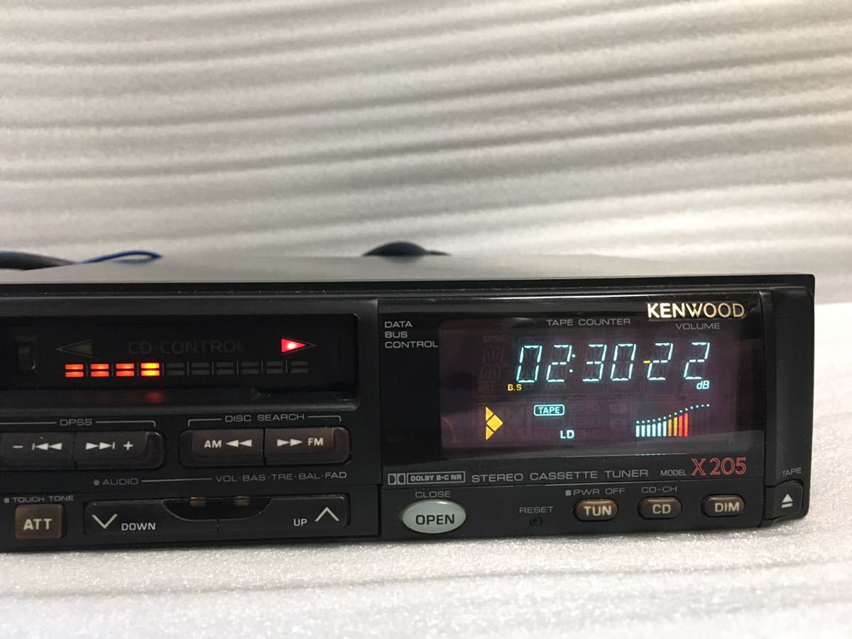 KENWOOD ケンウッド V205 カセットチューナー ケンウッドX205