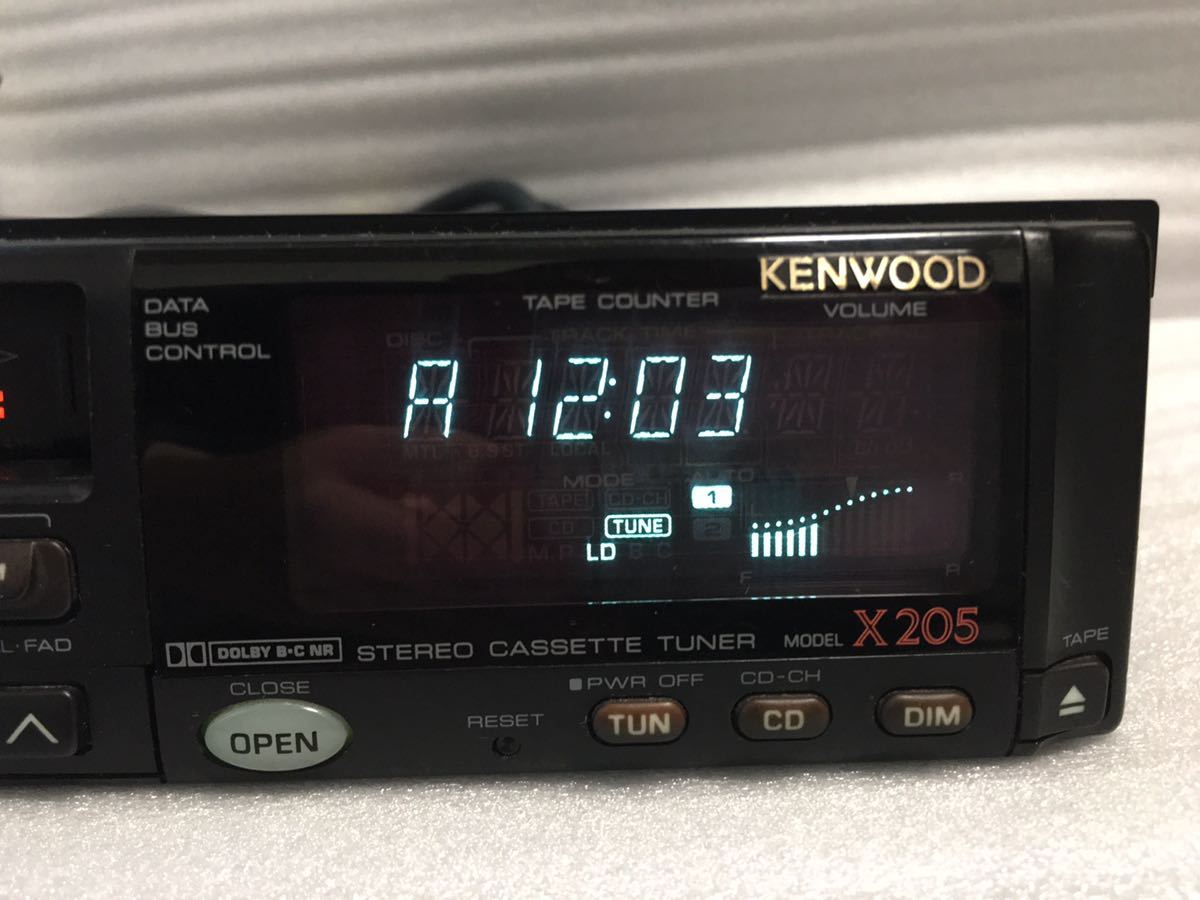 KENWOOD ケンウッド V205 カセットチューナー ケンウッドX205