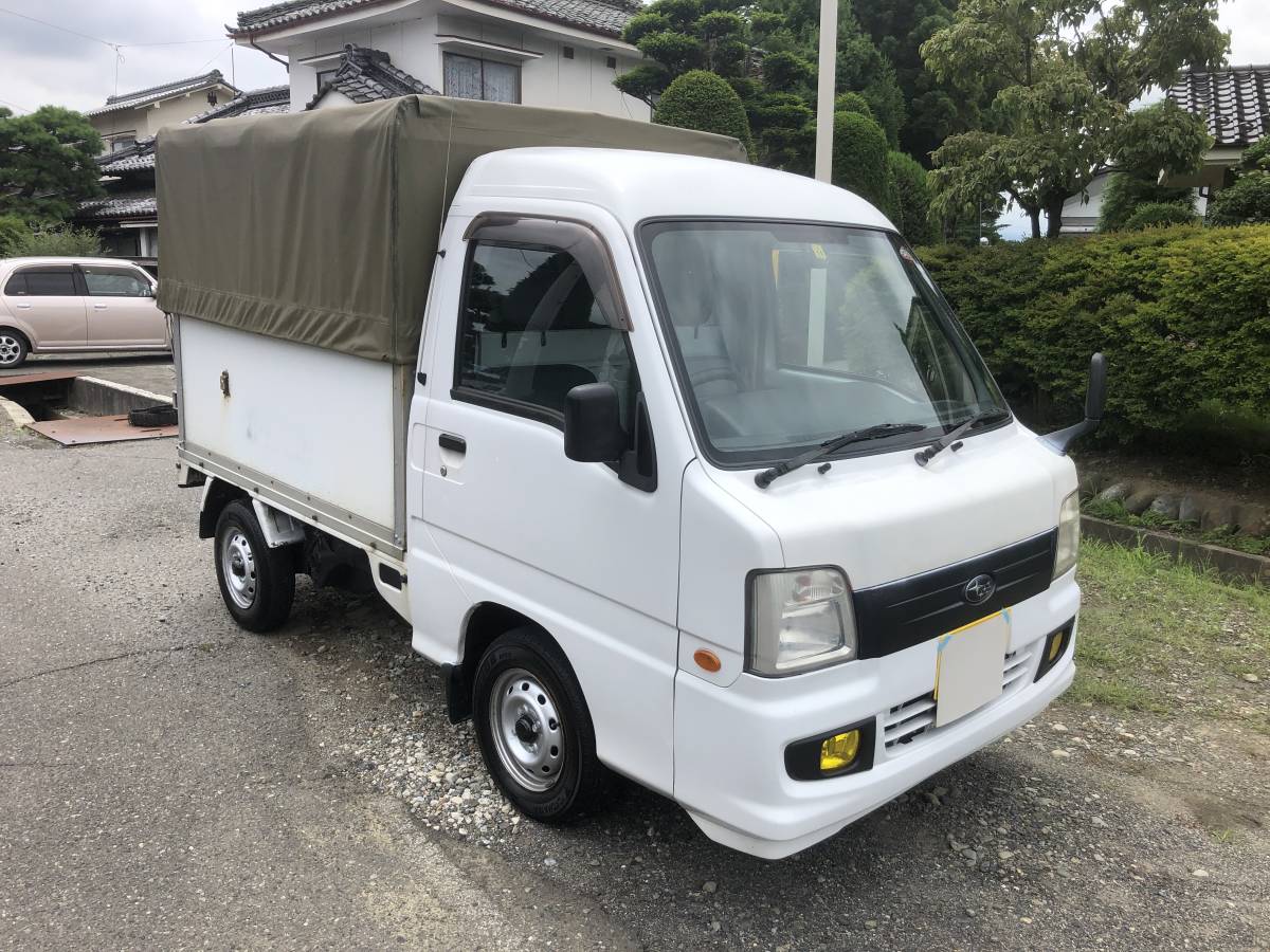 サンバートラック 希少赤帽4WD5 サンバートラックハイルーフ Yahoo 
