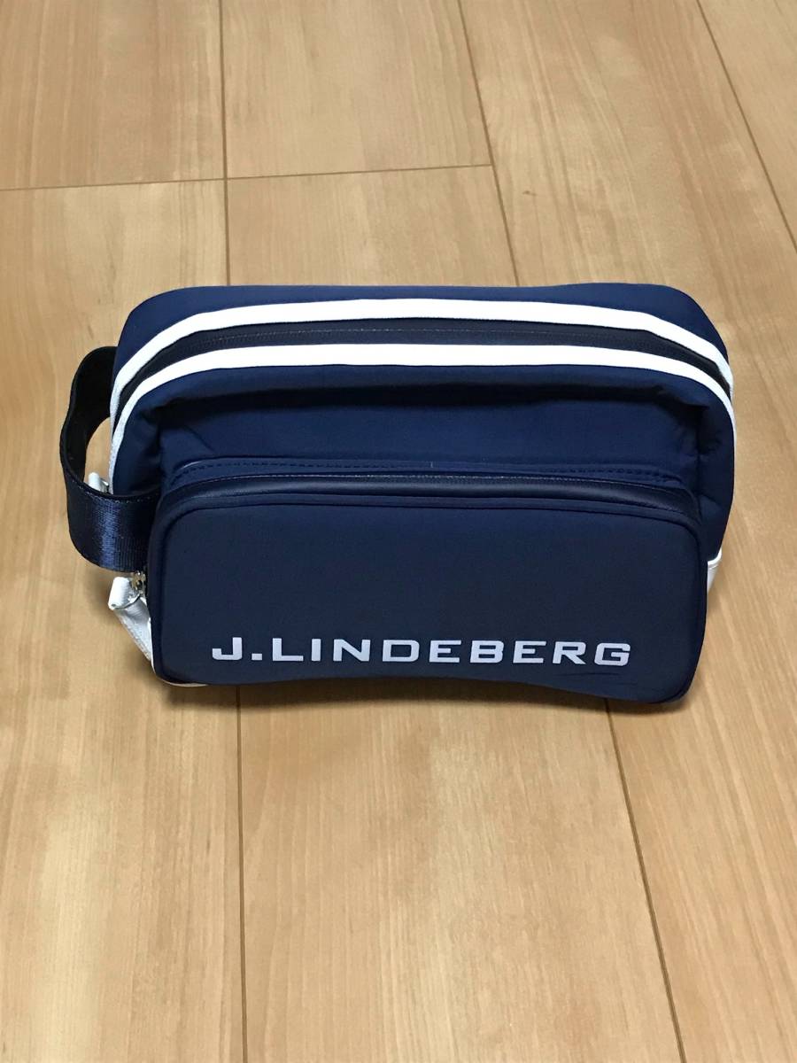 赤字超特価，定番人気 jリンドバーグ ゴルフポーチ ネイビー(ポーチ)｜売買されたオークション情報、yahooの商品情報をアーカイブ公開 - オークファン ポーチ
