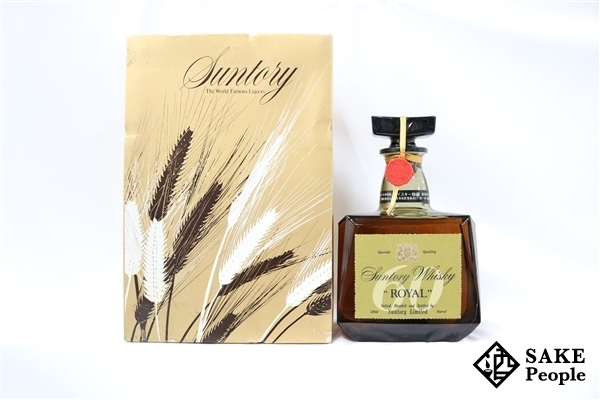 サントリー ローヤル 720ml 0 特級 43％ 700ml ◇注目! 箱付き SR