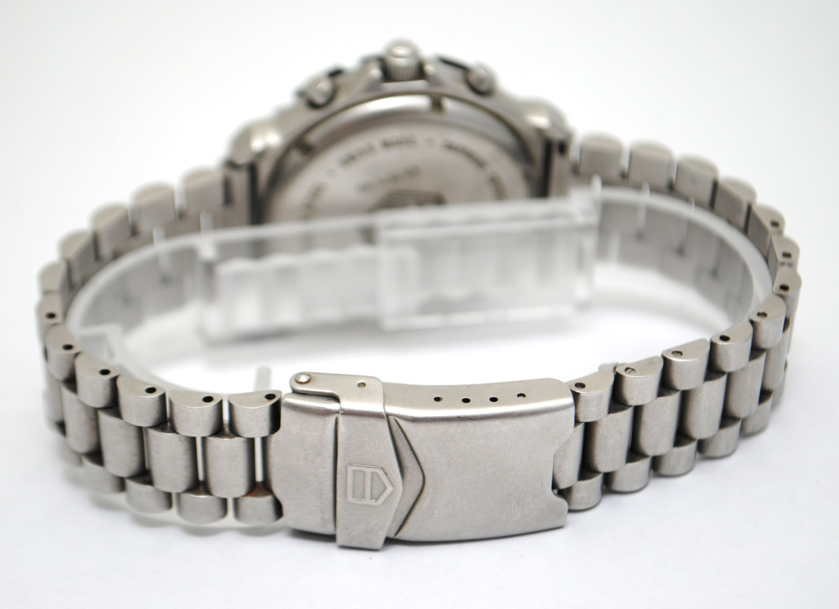 【TAG Heuer】タグホイヤー フォーミュラ1 クロノグラフ CA1211-R0 メンズ ブラック文字盤 中古品_6